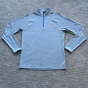 Under Armour Light Grey Quarter Zip-Up